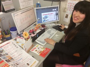 大英産業の広報女子★